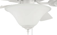 Craftmade - DCF52W5C3W - 52" Ceiling Fan - Decorator's Choice 3 Light Kit - Matte White