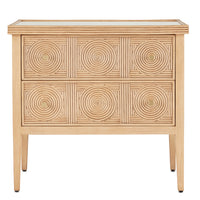 Currey and Company - 3000-0204 - Chest - Santos Collection - Sea Sand