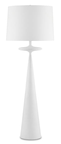 Currey and Company - 8000-0104 - One Light Floor Lamp - Giacomo - Gesso White