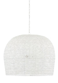 Currey and Company - 9000-0869 - Three Light Chandelier - Piero Collection - White
