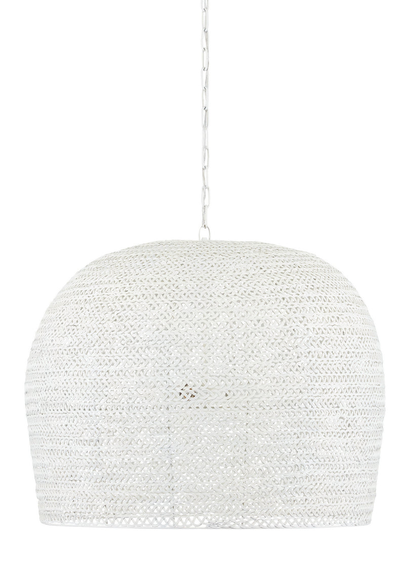 Currey and Company - 9000-0869 - Three Light Chandelier - Piero Collection - White