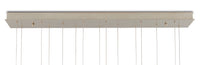 Currey and Company - 9000-0885 - 15 Light Pendant - Escenia Collection - Frosted White