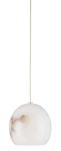 Currey and Company - 9000-0895 - One Light Pendant - Lazio Collection - White