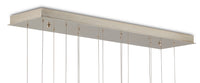 Currey and Company - 9000-0913 - 15 Light Pendant - Piero Collection - Sugar White