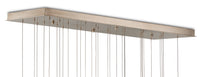 Currey and Company - 9000-0914 - 30 Light Pendant - Piero Collection - Sugar White