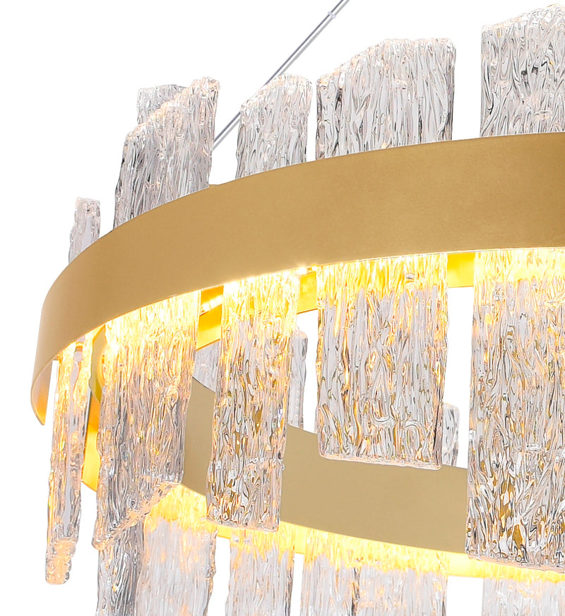 CWI Lighting - 1246P32-602 - LED Chandelier - Guadiana - Satin Gold