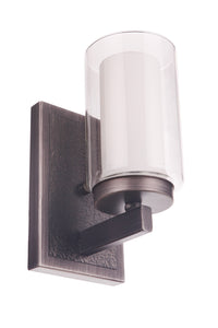 Craftmade One Light Wall Sconce from the Texture collection in Natural Iron/Vintage Iron finish