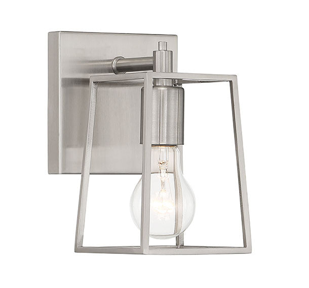Craftmade - 12105BNK1 - One Light Wall Sconce - Dunn - Brushed Polished Nickel