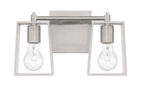 Craftmade - 12113BNK2 - Two Light Vanity - Dunn - Brushed Polished Nickel