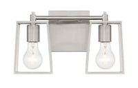Craftmade - 12113BNK2 - Two Light Vanity - Dunn - Brushed Polished Nickel