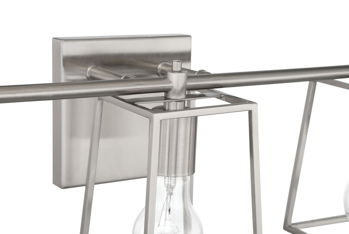 Craftmade - 12123BNK3 - Three Light Vanity - Dunn - Brushed Polished Nickel