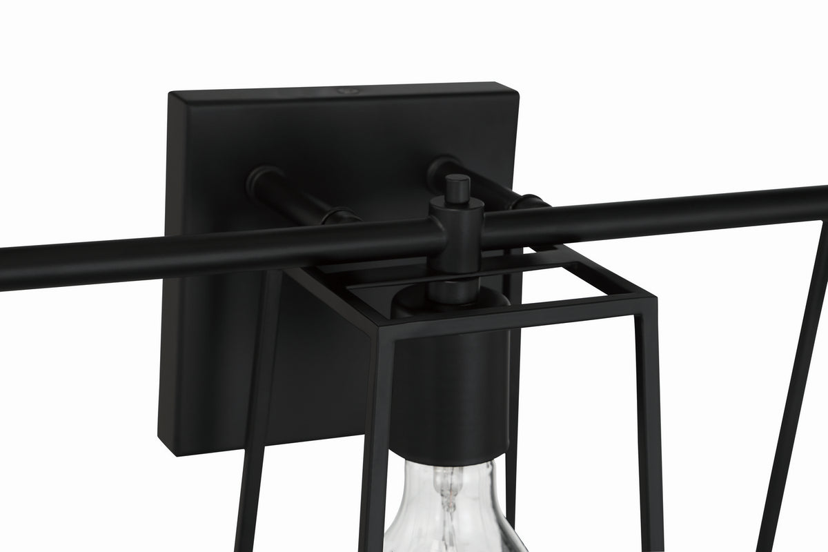 Craftmade - 12123FB3 - Three Light Vanity - Dunn - Flat Black