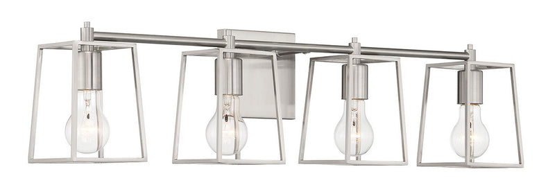 Craftmade - 12132BNK4 - Four Light Vanity - Dunn - Brushed Polished Nickel