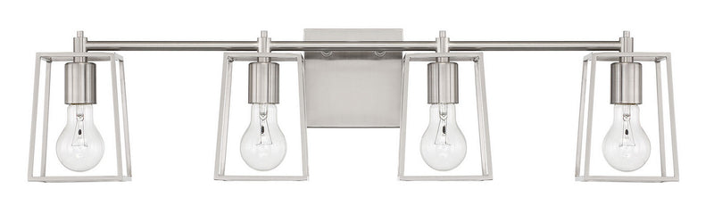 Craftmade - 12132BNK4 - Four Light Vanity - Dunn - Brushed Polished Nickel