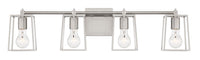 Craftmade - 12132BNK4 - Four Light Vanity - Dunn - Brushed Polished Nickel