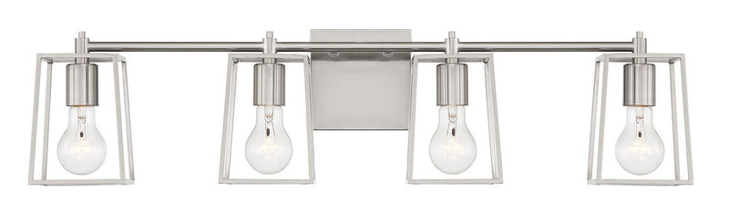 Craftmade - 12132BNK4 - Four Light Vanity - Dunn - Brushed Polished Nickel