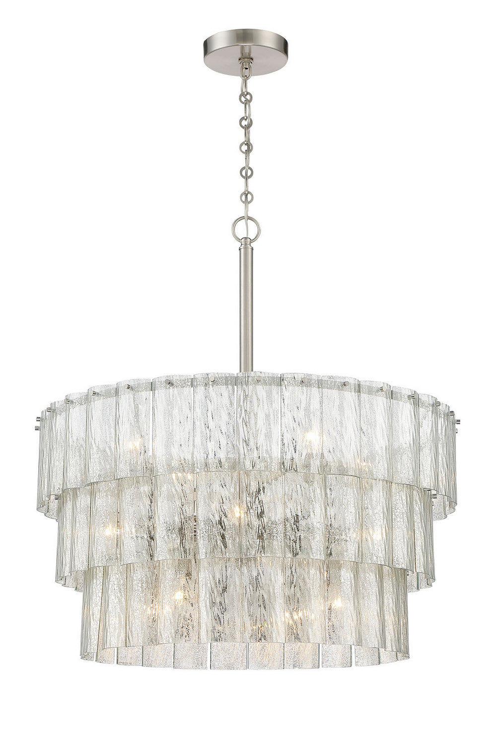 Craftmade - 48690-BNK - 12 Light Pendant - Museo - Brushed Polished Nickel