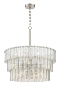 Craftmade - 48690-BNK - 12 Light Pendant - Museo - Brushed Polished Nickel