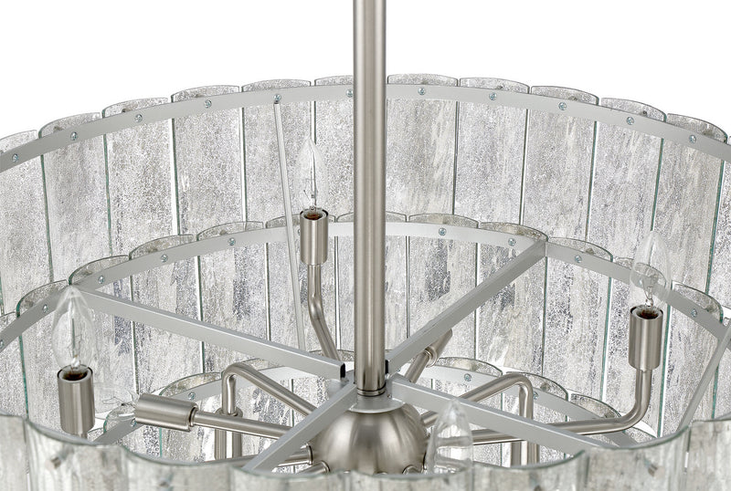 Craftmade - 48690-BNK - 12 Light Pendant - Museo - Brushed Polished Nickel