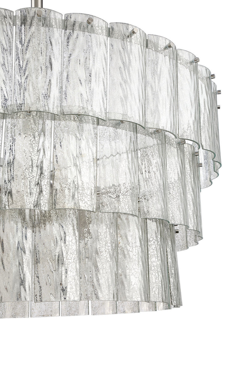Craftmade - 48690-BNK - 12 Light Pendant - Museo - Brushed Polished Nickel
