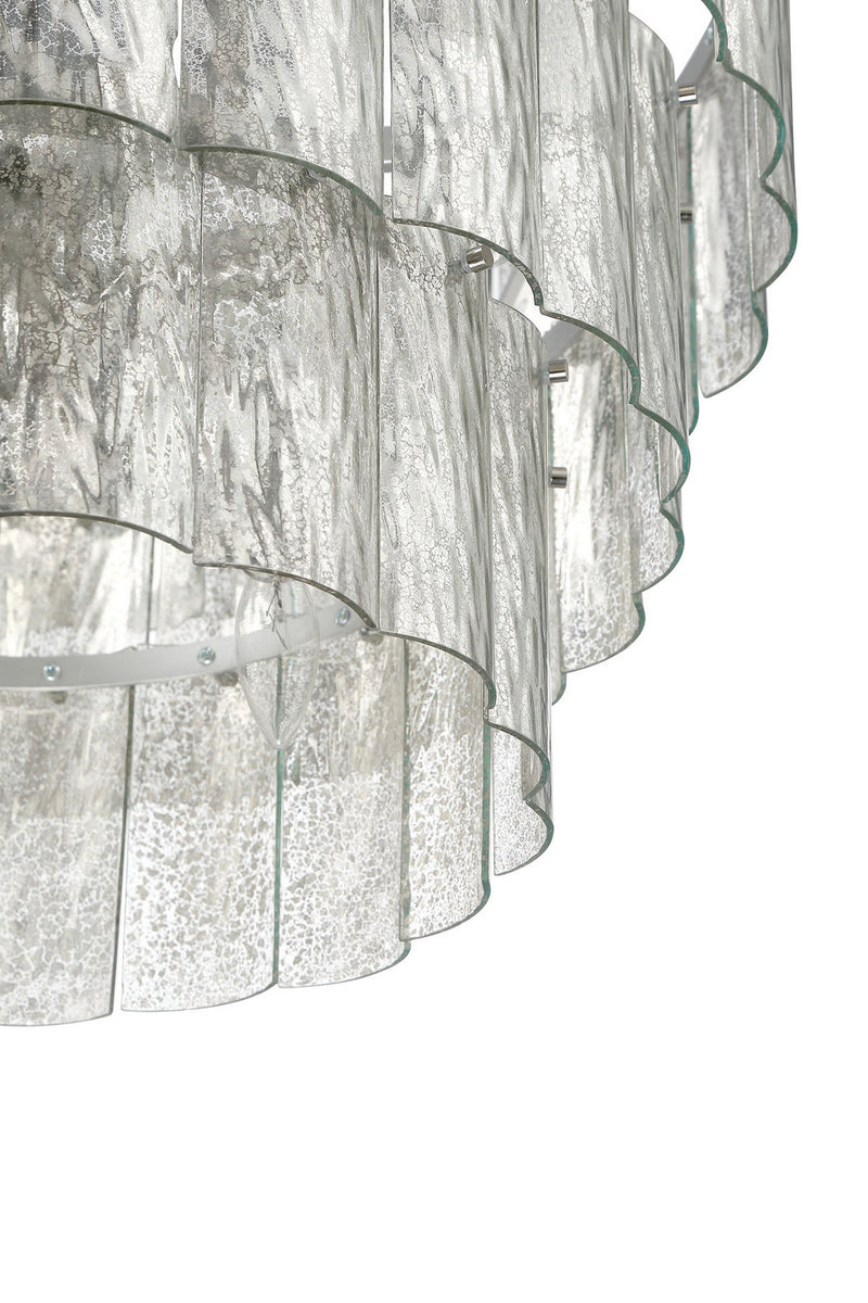 Craftmade - 48690-BNK - 12 Light Pendant - Museo - Brushed Polished Nickel