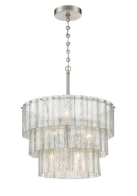 Craftmade - 48694-BNK - Nine Light Pendant - Museo - Brushed Polished Nickel