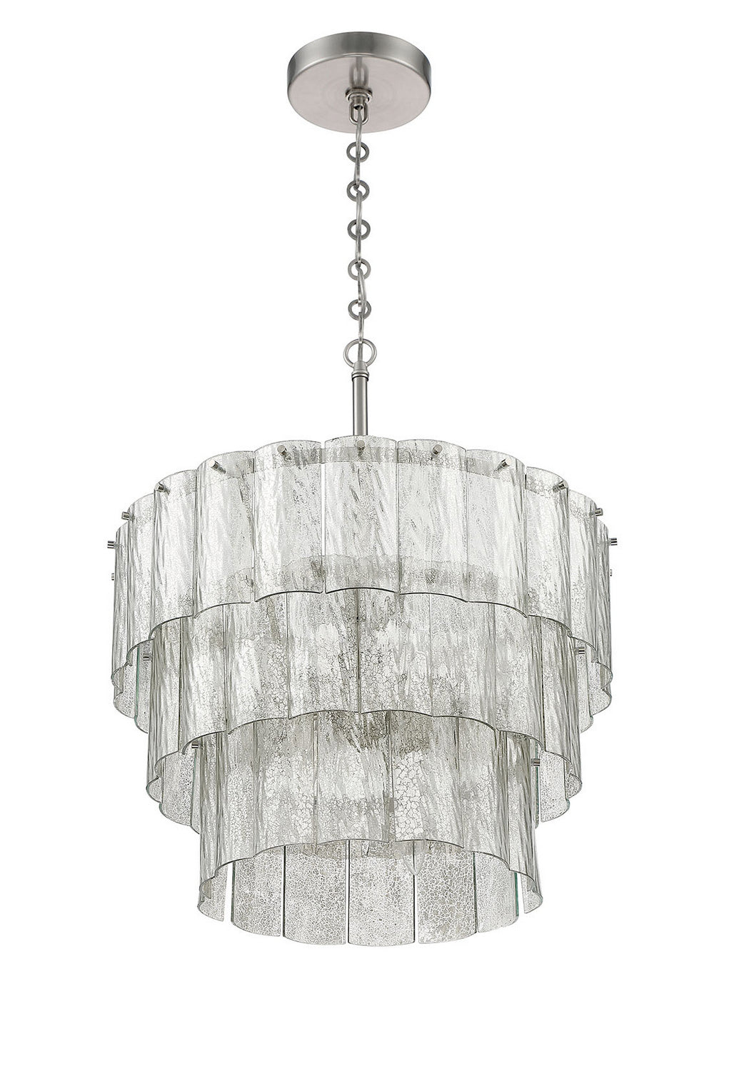 Craftmade - 48694-BNK - Nine Light Pendant - Museo - Brushed Polished Nickel