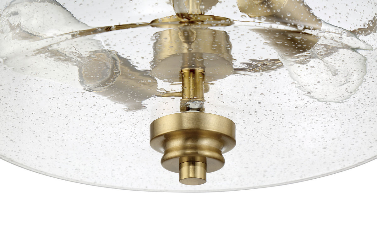 Craftmade - 50552-SB - Two Light Convertible Semi Flush - Bolden - Satin Brass