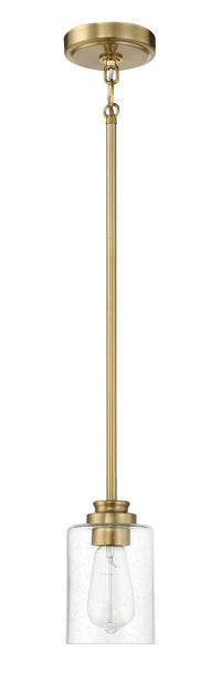 Craftmade - 50591-SB - One Light Mini Pendant - Bolden - Satin Brass
