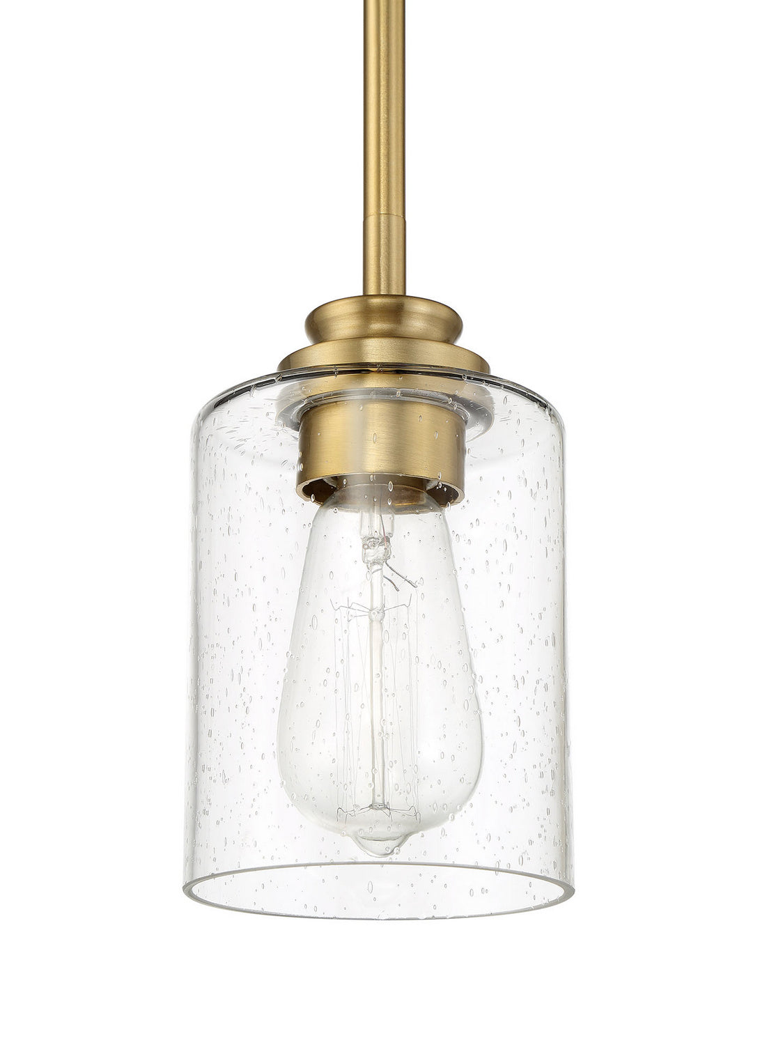 Craftmade - 50591-SB - One Light Mini Pendant - Bolden - Satin Brass