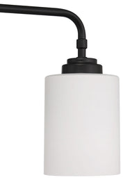 Four Light Vanity from the Stowe collection in Flat Black finish by Craftmade