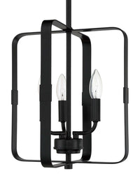 Craftmade - 56033-FB - Three Light Foyer Pendant - Stowe - Flat Black