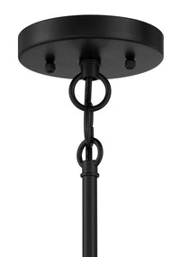 Craftmade - 56034-FB - Four Light Foyer Pendant - Stowe - Flat Black
