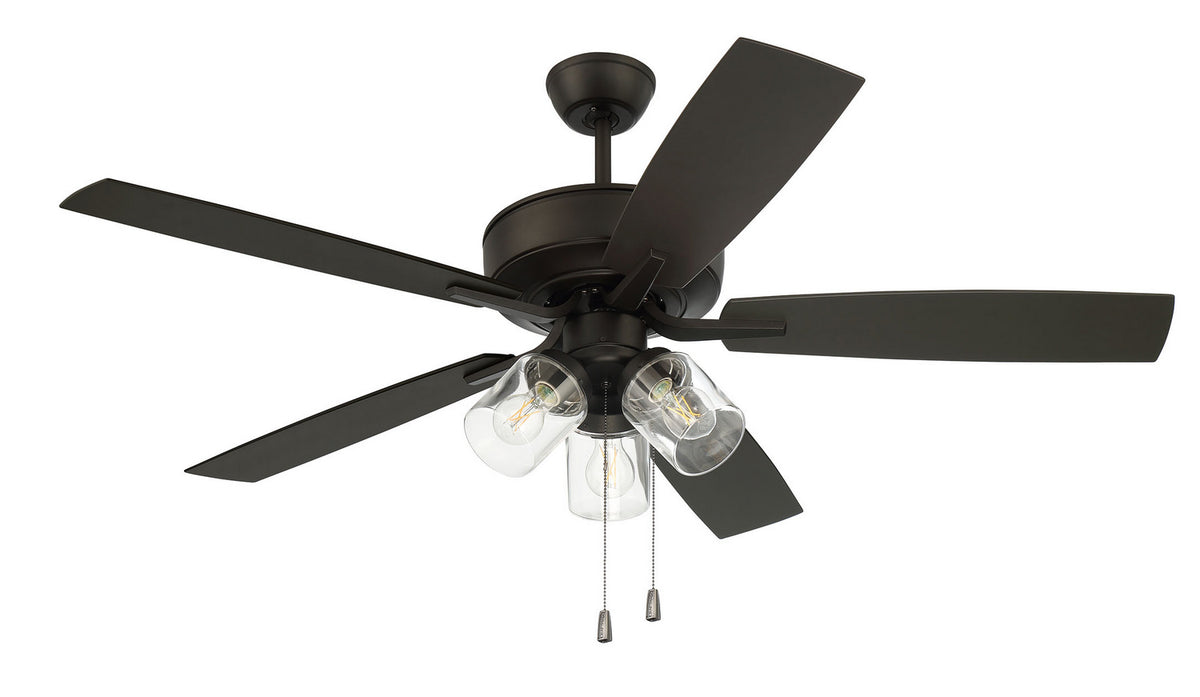 Craftmade - OP104ESP5 - 52" Outdoor Ceiling Fan - Outdoor Pro Plus 104 - Espresso