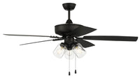 Craftmade - OP104FB5 - 52" Outdoor Ceiling Fan - Outdoor Pro Plus 104 - Flat Black