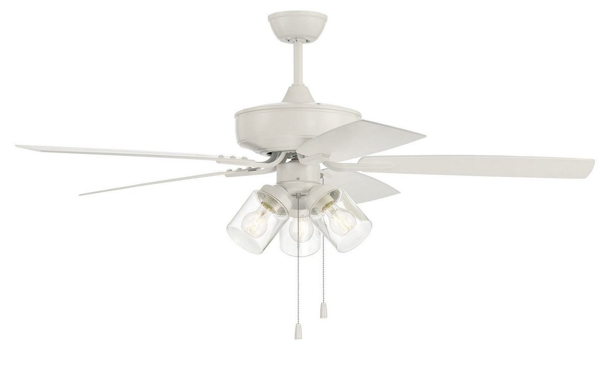 Craftmade - OP104W5 - 52" Outdoor Ceiling Fan - Outdoor Pro Plus 104 - White