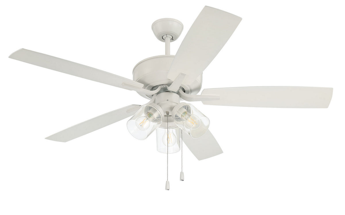Craftmade - OP104W5 - 52" Outdoor Ceiling Fan - Outdoor Pro Plus 104 - White