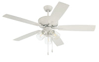 Craftmade - OP104W5 - 52" Outdoor Ceiling Fan - Outdoor Pro Plus 104 - White