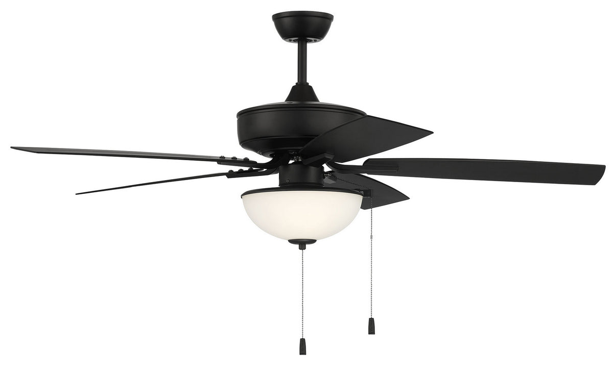Craftmade - OP211FB5 - 52" Ceiling Fan - Outdoor Pro Plus 211 - Flat Black