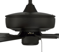 Craftmade - OP52FB5 - 52" Outdoor Ceiling Fan - Outdoor Pro Plus 52 - Flat Black