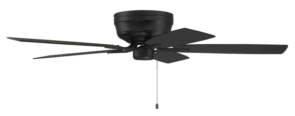 Craftmade - PPH52FB5 - 52"Ceiling Fan - Pro Plus Hugger 52 - Flat Black