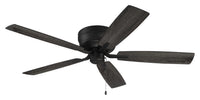 Craftmade - PPH52FB5 - 52" Ceiling Fan - Pro Plus Hugger 52 - Flat Black