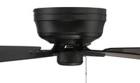Craftmade - PPH52FB5 - 52" Ceiling Fan - Pro Plus Hugger 52 - Flat Black