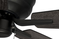 Craftmade - PPH52FB5 - 52"Ceiling Fan - Pro Plus Hugger 52 - Flat Black