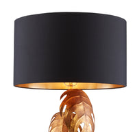 Currey and Company One Light Floor Lamp from the Irvin collection in Vintage Gold finish