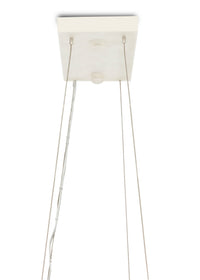 Currey and Company - 9000-0838 - Three Light Chandelier - Monreale - White