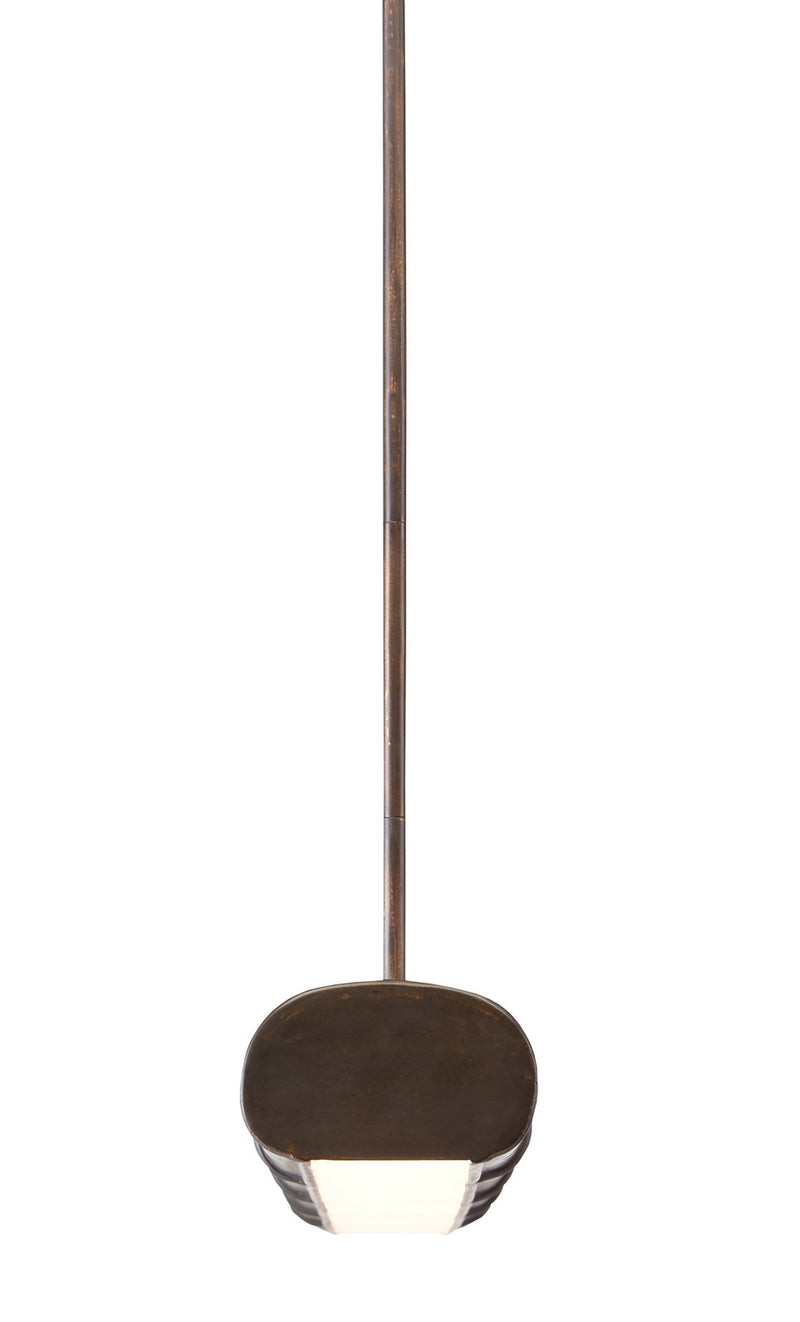 Currey and Company - 9000-0862 - Five Light Linear Chandelier - Lyon Collection - Bronze Verdigris/White
