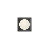 Alora One Light Bathroom Fixtures from the Amelia collection in Aged Gold/Opal Matte Glass|Matte Black/Opal Matte Glass finish