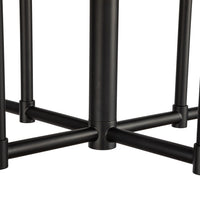 Alora - CH528830MB - Eight Light Chandelier - Plisse - Matte Black