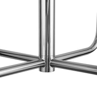 Alora - CH628423CHOP - Four Light Chandelier - Plisse - Chrome/Opal Matte Glass